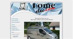 Desktop Screenshot of home-elec.com